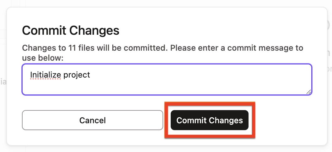 Initialize project